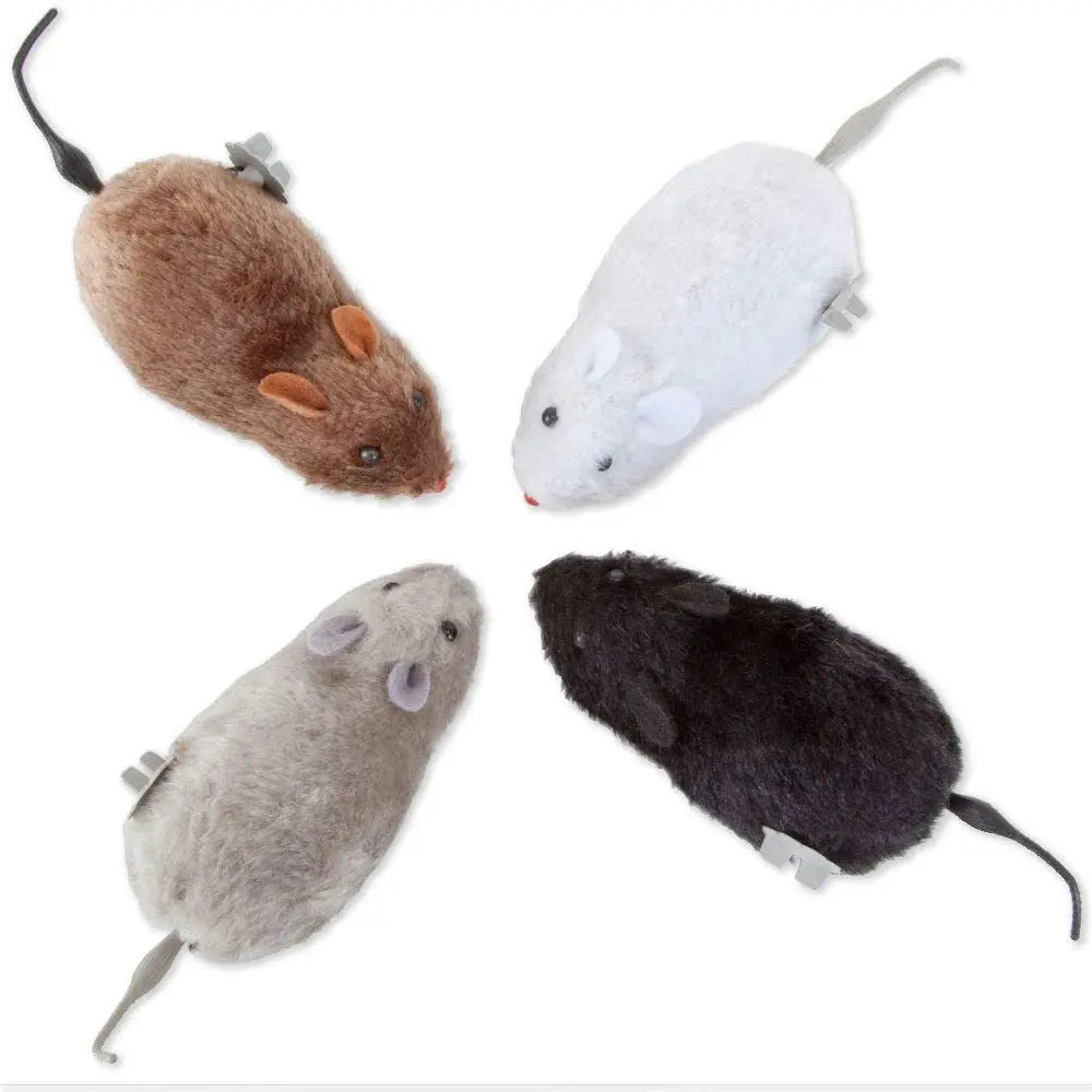 Ratón de juguete realista para gatos — ¡Les vuelve locos!