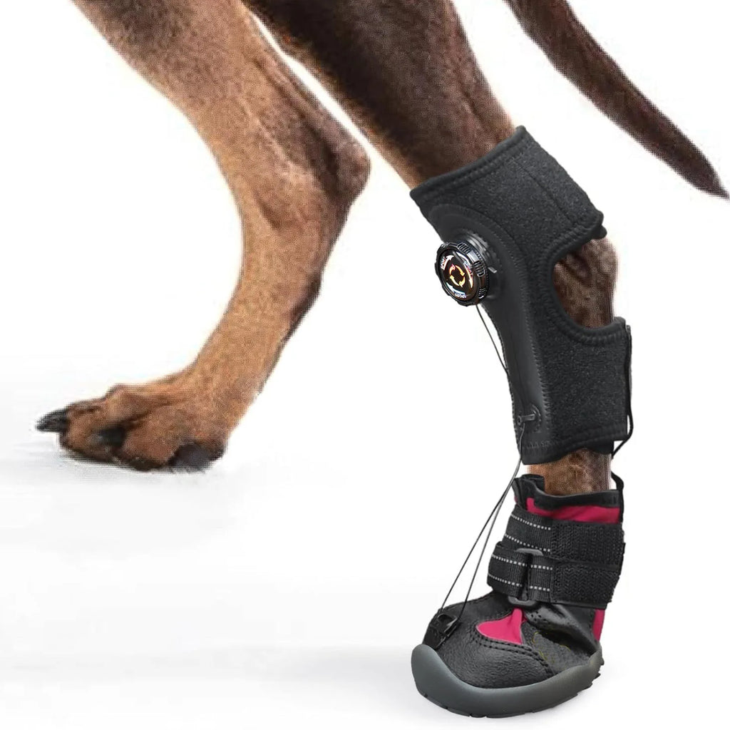 Dog Shoes Dirty Proof Anti Drop Wear Resistant Hard Sole Breathable Foot Protection Puppy Boots Injured dog joint fixation